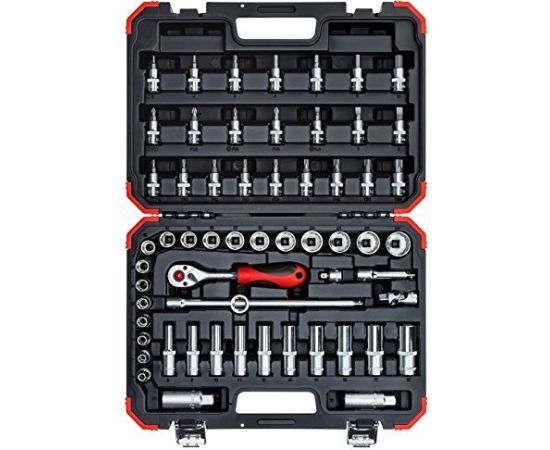 Gedore Red Socket set 3/8 ", 59 pieces (red / black, with Shift-gun, SW 6mm - 24mm) Новинки Для дома и сада 