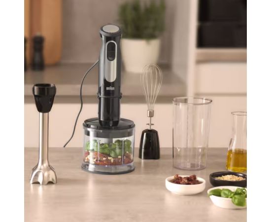 Braun Hand Blender MQ55236M MultiQuick 5 Pro Hand Blender 750 W Number of speeds 25 Turbo mode Black Mikseri