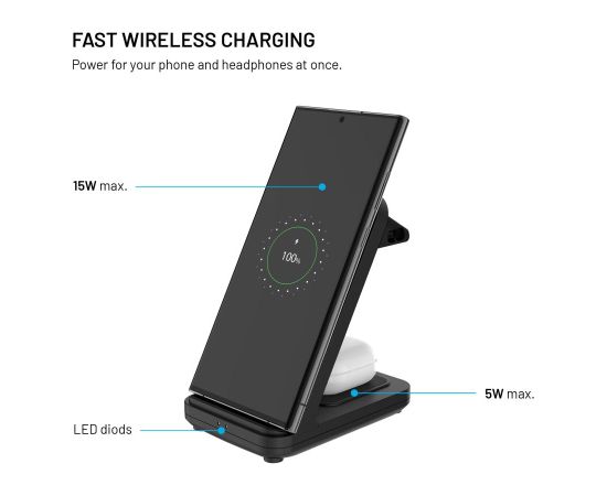 Fixed Powerstation Uni, Black Новинки смартфонов и телефонов