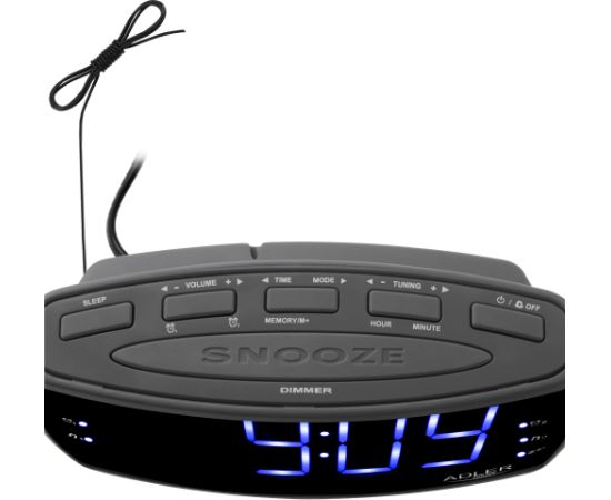 Adler Clock Radio AD 1121 S Jaunumi - Audio-Video