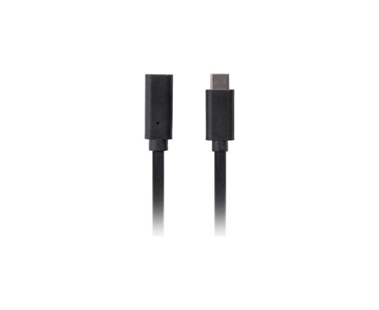 Lanberg USB-C M/F 3.1 Cable CA-USBE-20CC-0005-BK Дата USB-кабели