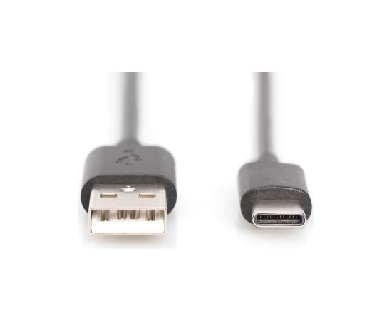 Digitus USB Type-C connection cable, type USB-A - USB-C AK-300154-010-S Дата USB-кабели