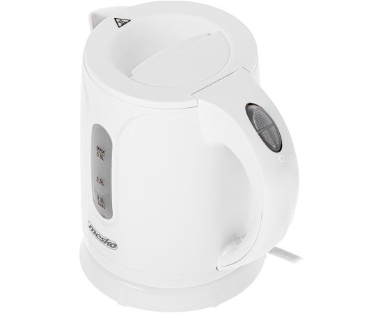 Mesko Kettle MS 1376 Electric 850 W 0.8 L Plastic 360° rotational base White Чайники (электрические)