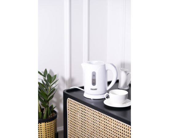 Mesko Kettle MS 1376 Electric 850 W 0.8 L Plastic 360° rotational base White Чайники (электрические)