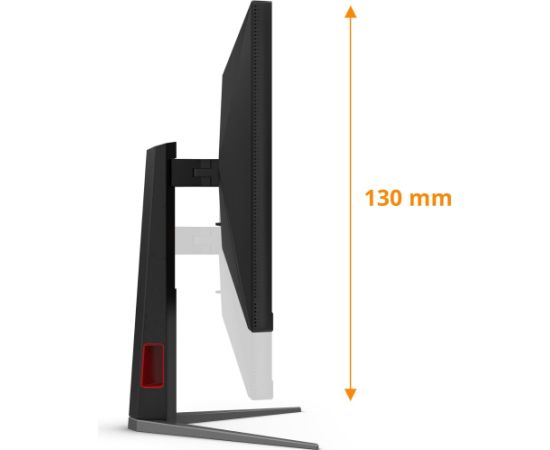 AOC U27G4XM 27 " Fast IPS UHD 16:9 160 Hz 1 ms 3840 x 2160 pixels 1200 cd/m² HDMI ports quantity 1 Black Monitori