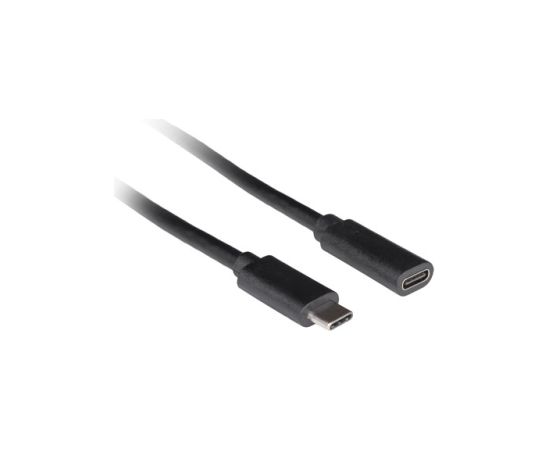 Lanberg USB-C M/F 3.1 Cable CA-USBE-20CC-0015-BK Дата USB-кабели