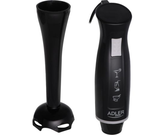 Adler Hand Blender AD 4622 Hand Blender 300 W Number of speeds 1 Black Mikseri