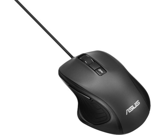 Asus Ergonomic Mouse UX300 PRO Wired optical mouse Wired optical USB 2.0 Black Peles, ievadierīces
