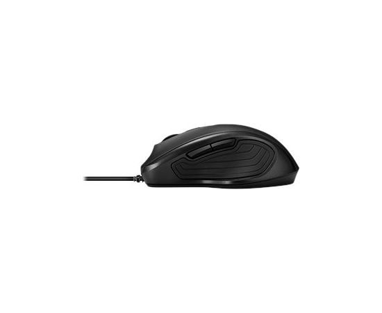 Asus Ergonomic Mouse UX300 PRO Wired optical mouse Wired optical USB 2.0 Black Peles, ievadierīces