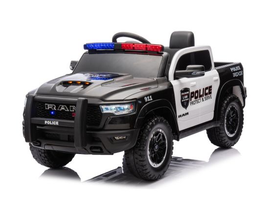 Lean Cars Battery Operated Car ZB618P Dodge Ram Police Black Jaunumi, Bērnu preces