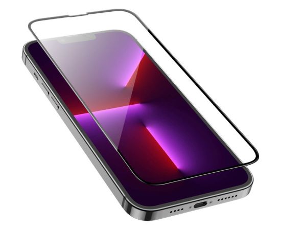 Tempered glass 5D Full Glue Samsung A376 A37 5G/A576 A57 5G black Ekrānu aizsardzība