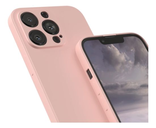 Case Liquid Silicone 1.5mm Samsung A576 A57 5G pink Neoriģinālie Maciņi