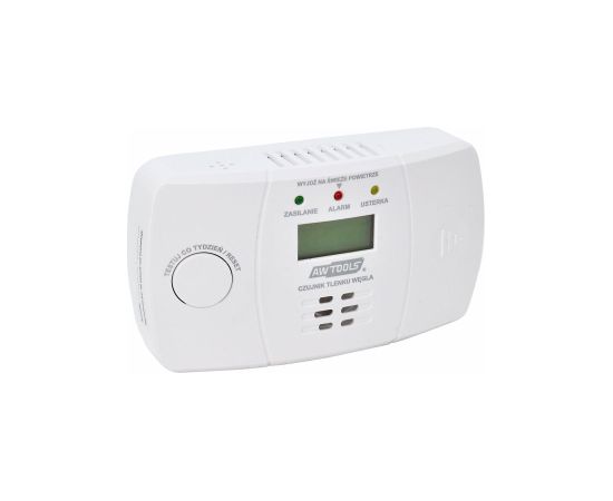 Oglekļa monoksīda detektors AWTools AW23821; 2x1,5V Mērinstrumenti, Attāluma un līmeņa mērītāji
