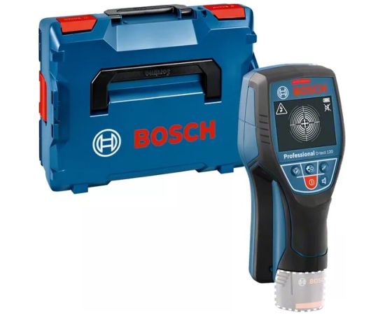 Metāla un stiepļu detektors Bosch D-tect 120; 12 V (bez akumulatora un lādētāja) Измерители расстояния, приборы