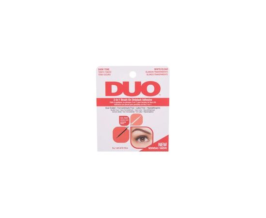 Ardell Duo 2-in-1 Brush-On Striplash Adhesive - Glue for false eyelashes with a brush 5 g Kосметические средства
