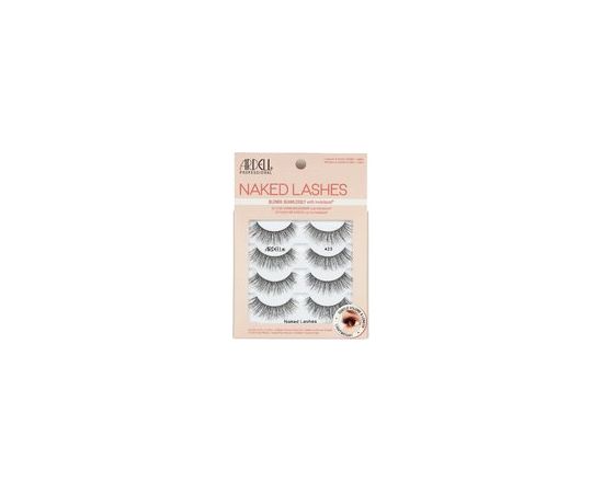 Ardell Naked Lashes 423 (4 pcs) - False eyelashes for a natural look Black Dekoratīvā kosmētika