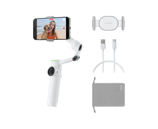 MOBILE ACC GIMBAL FLOW 2 PRO/WHITE CINSABQB INSTA360 Jaunumi - Viedierices