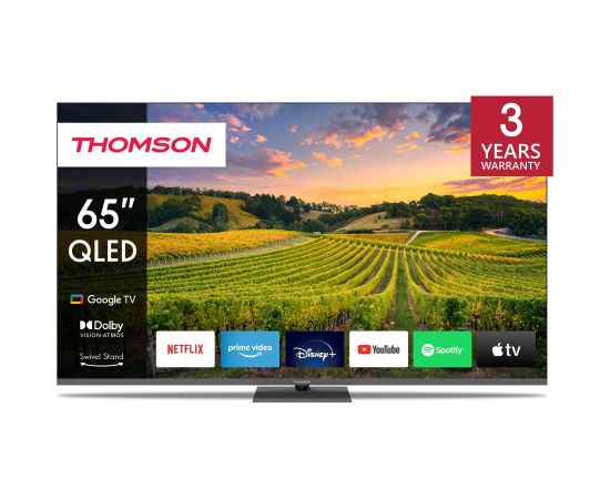 TV Set THOMSON 65 " 4K Ultra HD 3840 x 2160 pixels Flat QLED 65QG5C14 Телевизоры