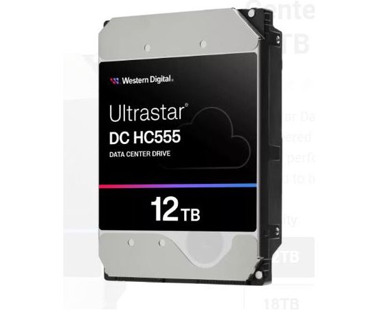 HDD WESTERN DIGITAL ULTRASTAR Ultrastar DC HC555 12TB 512 MB 7200 rpm 3,5" 0B48720 Жесткие диски (HDD)