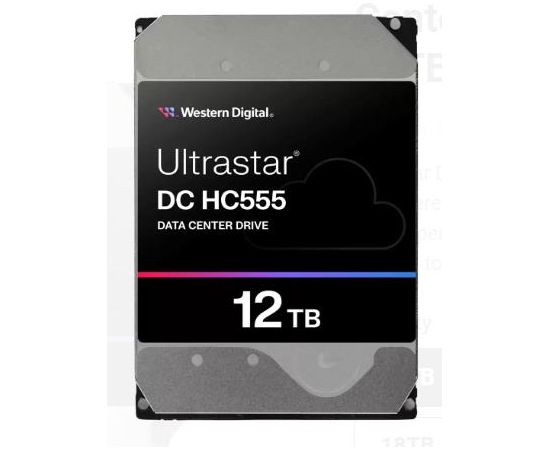 HDD WESTERN DIGITAL ULTRASTAR Ultrastar DC HC555 12TB 512 MB 7200 rpm 3,5" 0B48720 Жесткие диски (HDD)