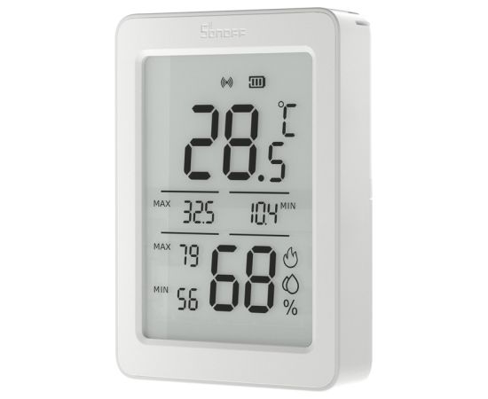 Sonoff AirGuard TH SNZB-02DR2 ZigBee LCD Temperature and Humidity Sensor Viedie Sensori