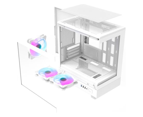 DarkFlash DB330M White Computer Case (+3 Fans) v2 Корпуса