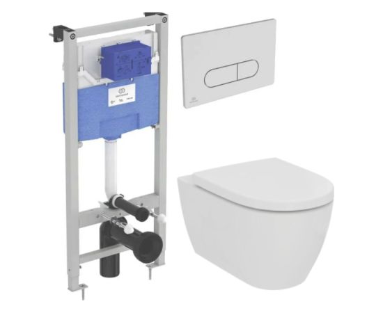 Ideal Standard komplekts - pods ar SC vāku i.life O Hydrotwist, rāmis ProSys, taustiņš Oleas (hroms) Крупная бытовая техника