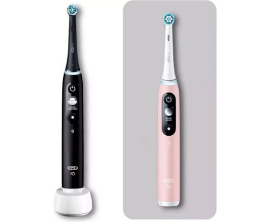Oral-B iO Series 6 Duo Elektriskās zobu birstes 2 gab Elektriskās zobu birstes