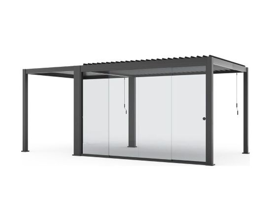 Stikla bīdāmās durvis nojumei MIRADOR-111 4m Nojumes un aksesuāri