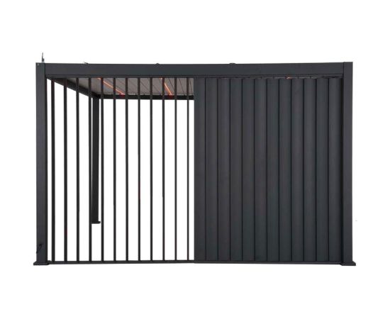 Vertical shutter wall for gazebo MIRADOR-111 3m, dark grey Тенты и аксессуары