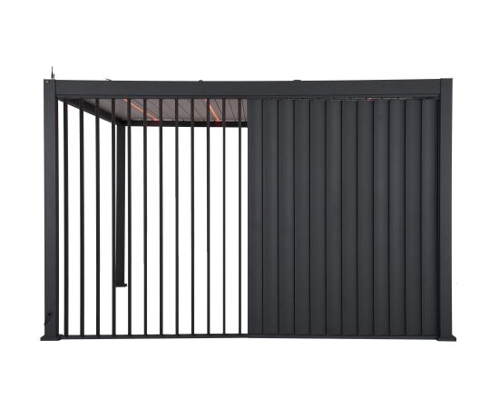 Vertical shutter wall for gazebo MIRADOR-111 3m, dark grey Тенты и аксессуары