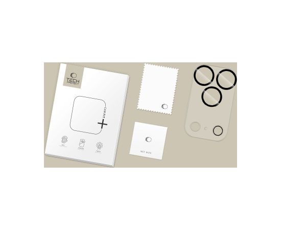 TECH-PROTECT CAM FIT+ IPHONE 17 PRO CAURSPĪDĪGS KAMERAS VĀCIŅŠ Ekrānu aizsardzība