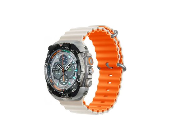 Devia strap Deluxe Sport6 for Apple Watch 44mm| 45mm| 46mm| 49mm starlight orange Smart-Watch aksesuāri