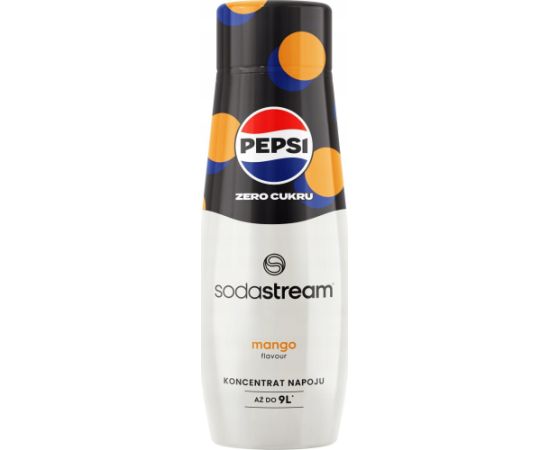 Sodastream Pepsi Max Mango Zero Syrup 440ml Citi virtuves piederumi
