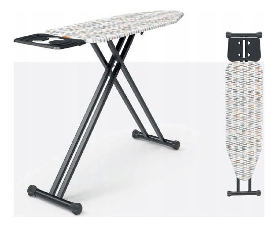 Ironing board 112x36cm Promis PKD60 SOLID Metal top MONOBLOCK Veļas Gludināmie dēļi