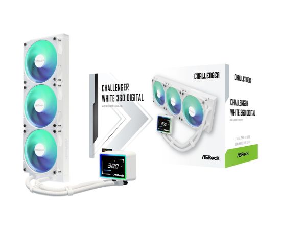 Chłodzenie ASRock Challenger White 360 Digital Охлаждение процессора