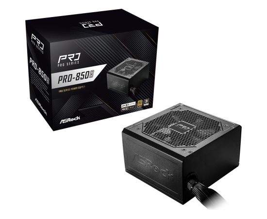 Zasilacz ASRock PRO-850G 850W 80 PLUS Gold Datoru barošanas bloki