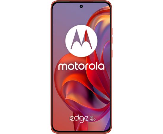 Motorola edge 50 Neo 16.1 cm (6.36") Dual SIM Android 14 5G USB Type-C 8 GB 256 GB 4310 mAh Red Mobilie telefoni