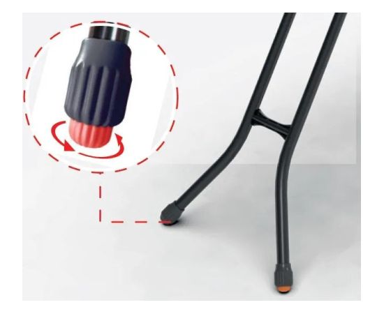 IRONING BOARD 120x38cm PROMIS PKD50 STAR solid with adjustable stability Гладильная доска