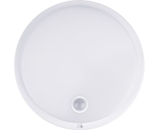 Maclean LED lamp with motion sensor, PIR sensor, white, 10W, IP65, 1000lm, neutral color, MCE525 W Modernās lampas