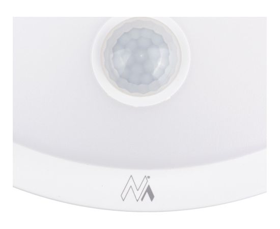 Maclean LED lamp with motion sensor, PIR sensor, white, 10W, IP65, 1000lm, neutral color, MCE525 W Modernās lampas