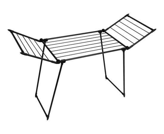 PROMIS SCOPELLO clothes dryer, extendable, black Veļas žāvēšana