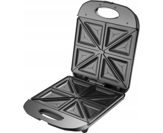 Promis STP 25 XXL sandwich maker, 4 toasts, 1400 W, black Тостеры