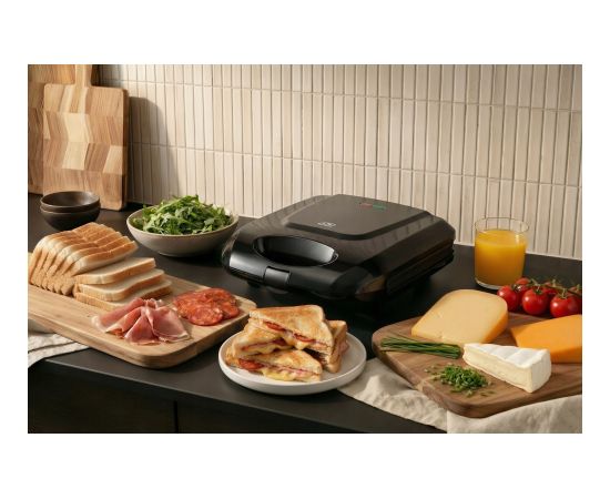 Promis STP 25 XXL sandwich maker, 4 toasts, 1400 W, black Тостеры