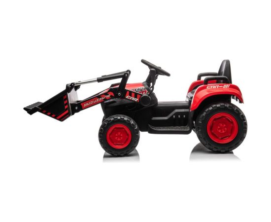 Lean Cars Rechargeable tractor with bucket BW-X002A Red Jaunumi, Bērnu preces