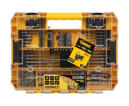 Urbju un skrūvgriežu uzgaļu komplekts DeWalt DT70763-QZ; 85 gab. Аксессуары для дрелей