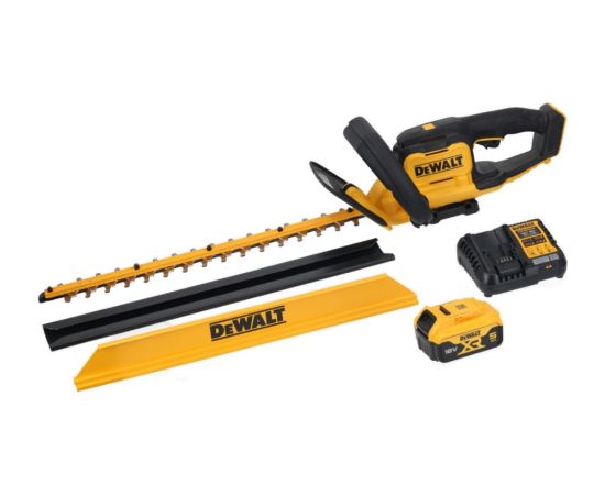 Dzīvžoga šķēres DeWalt DCMHT564P1-QW; 18 V; 1x5,0 Ah akum. Ножницы для травы и кустов
