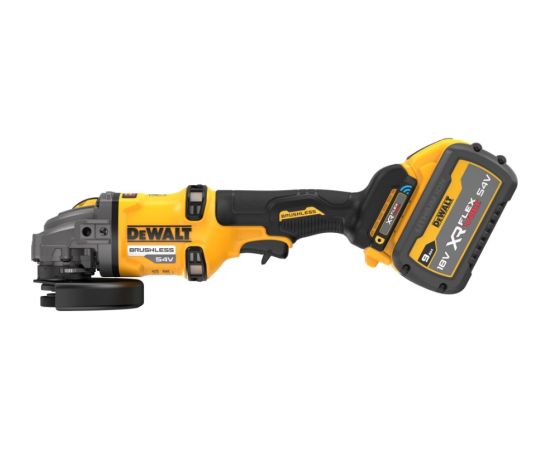 Leņķa slīpmašīna DeWalt XR FLEXVOLT; 54 V; 2x9,0 Ah akum. Шлифовальные станки