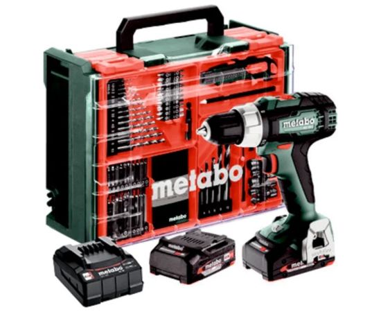 Urbjmašīna-skrūvgriezis Metabo BS 18 L Set; 18 V; 2x2,0 Ah akum. Аккумуляторная дрель / шуруповёрты