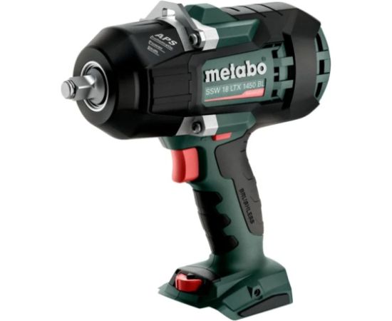 Triecienatslēga Metabo SSW 18 LTX 1450 BL; 18 V (bez akumulatora un lādētāja) Trieciena uzgriežņu pistoles ar akumulatoru